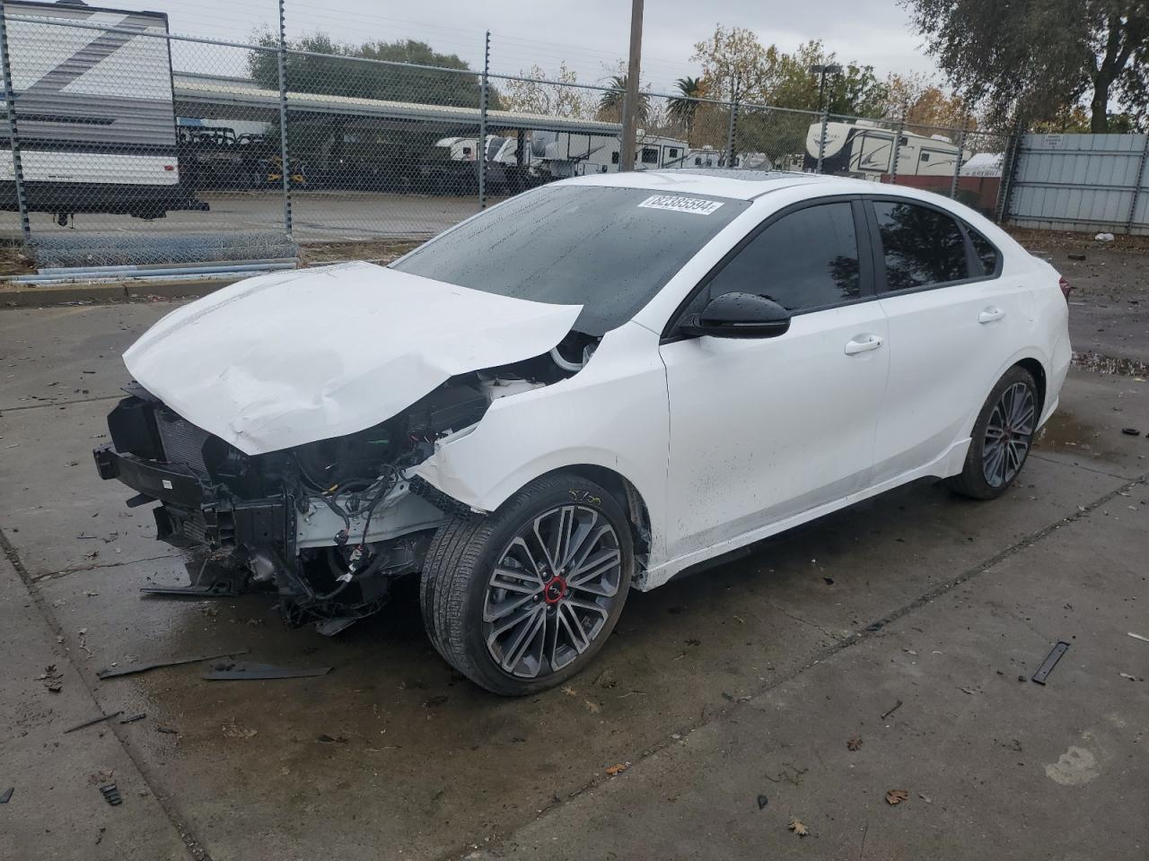 2022 KIA FORTE GT VIN:3KPF44AC5NE496085
