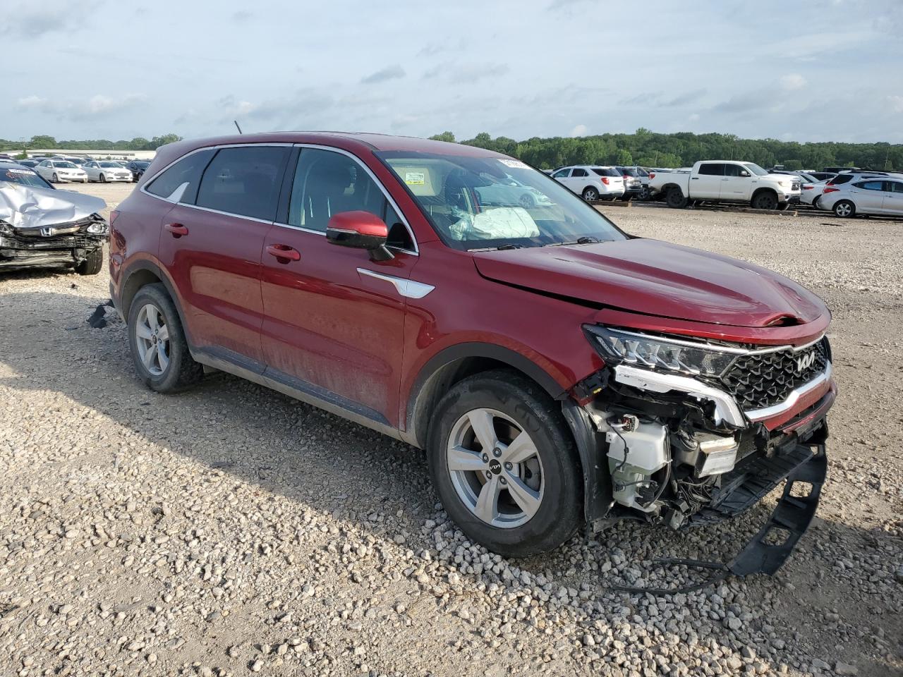 2022 KIA SORENTO LX VIN:5XYRG4LC3NG134115