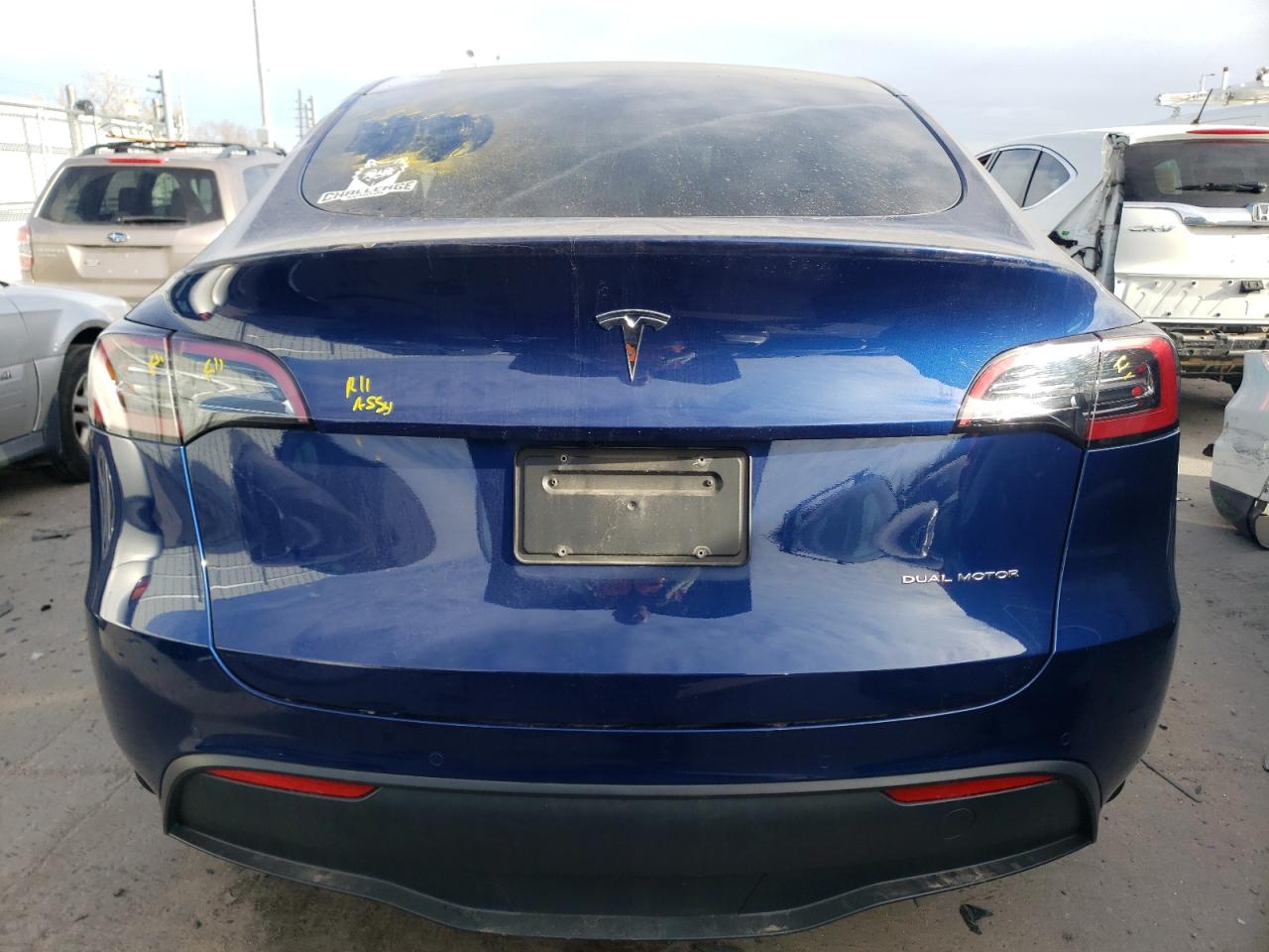 2022 TESLA MODEL Y  VIN:7SAYGDEE3NF449632