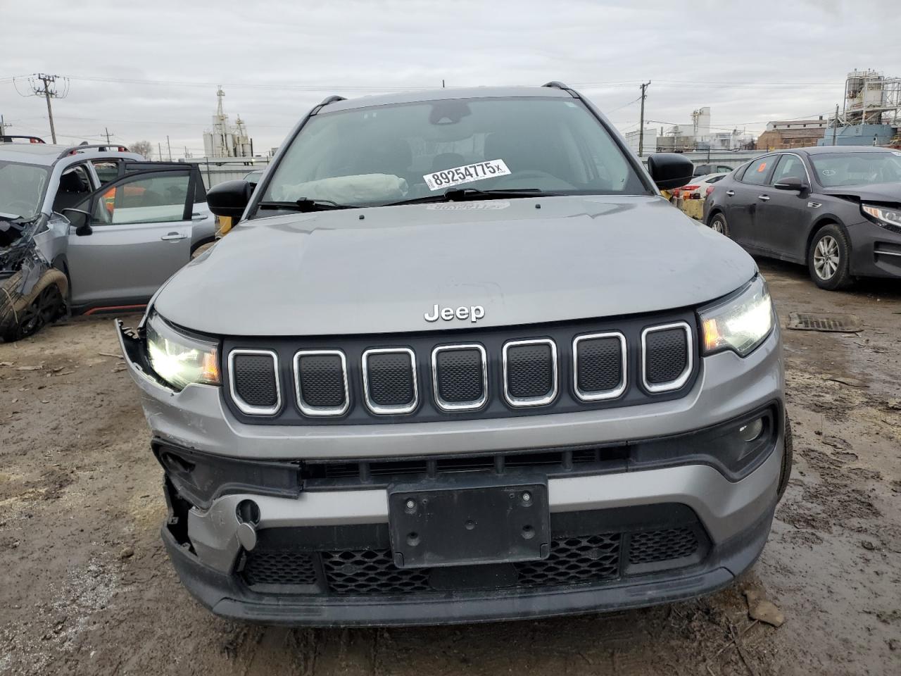2022 JEEP COMPASS LATITUDE VIN:3C4NJDBB7NT158287