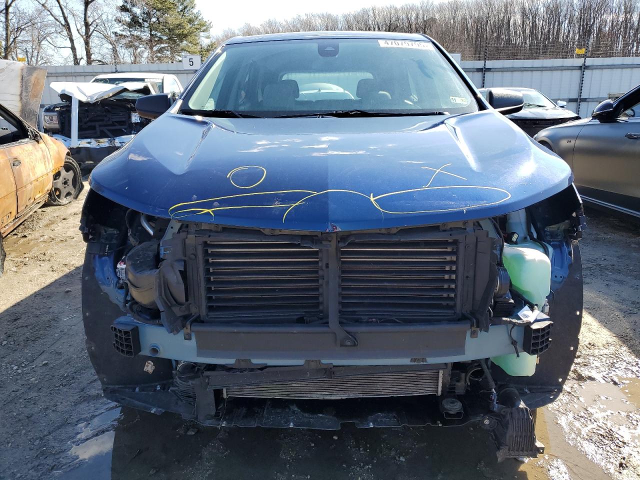 2022 CHEVROLET EQUINOX LS VIN:3GNAXHEV6NS245783