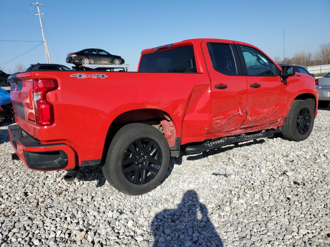 2022 CHEVROLET SILVERADO LTD K1500 CUSTOM VIN:1GCRYBEK7NZ176391