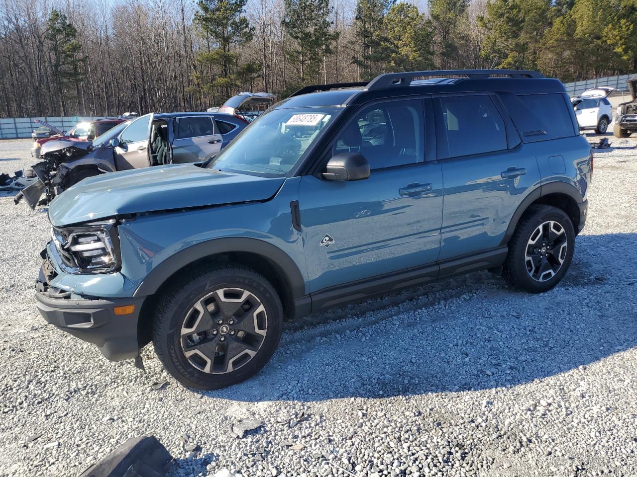 2022 FORD BRONCO SPORT OUTER BANKS VIN:3FMCR9C61NRD37741