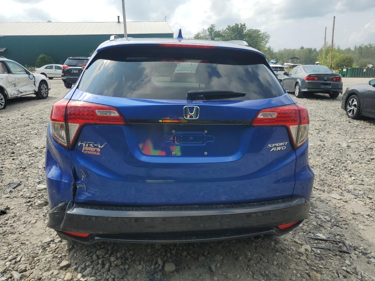 2022 HONDA HR-V SPORT VIN:3CZRU6H17NM735102