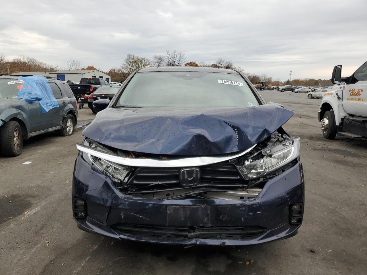 2022 HONDA ODYSSEY EXL VIN:5FNRL6H75NB040330