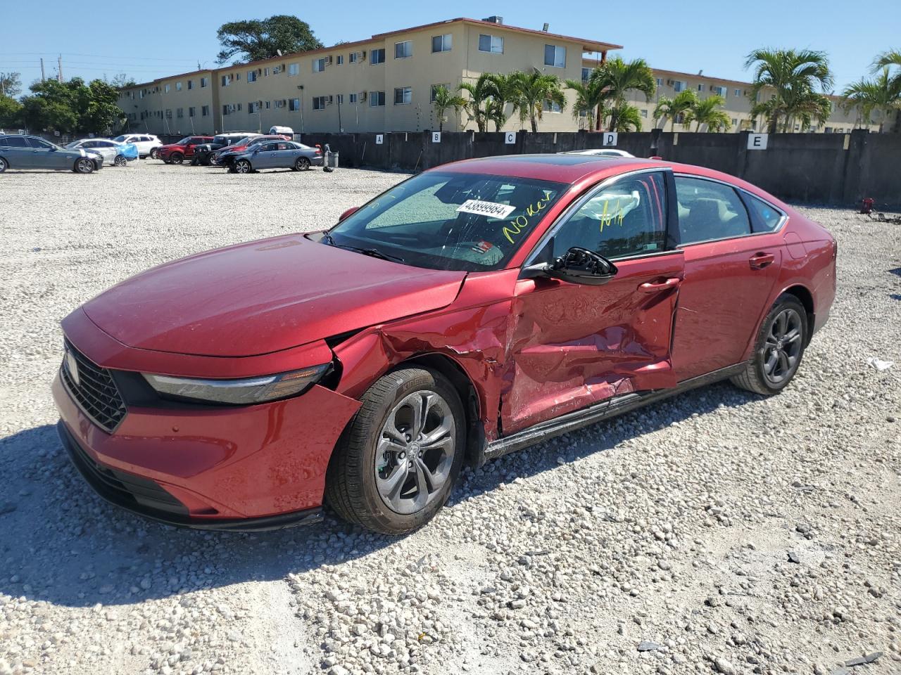 2023 HONDA ACCORD HYBRID EXL VIN:1HGCY2F64PA068157