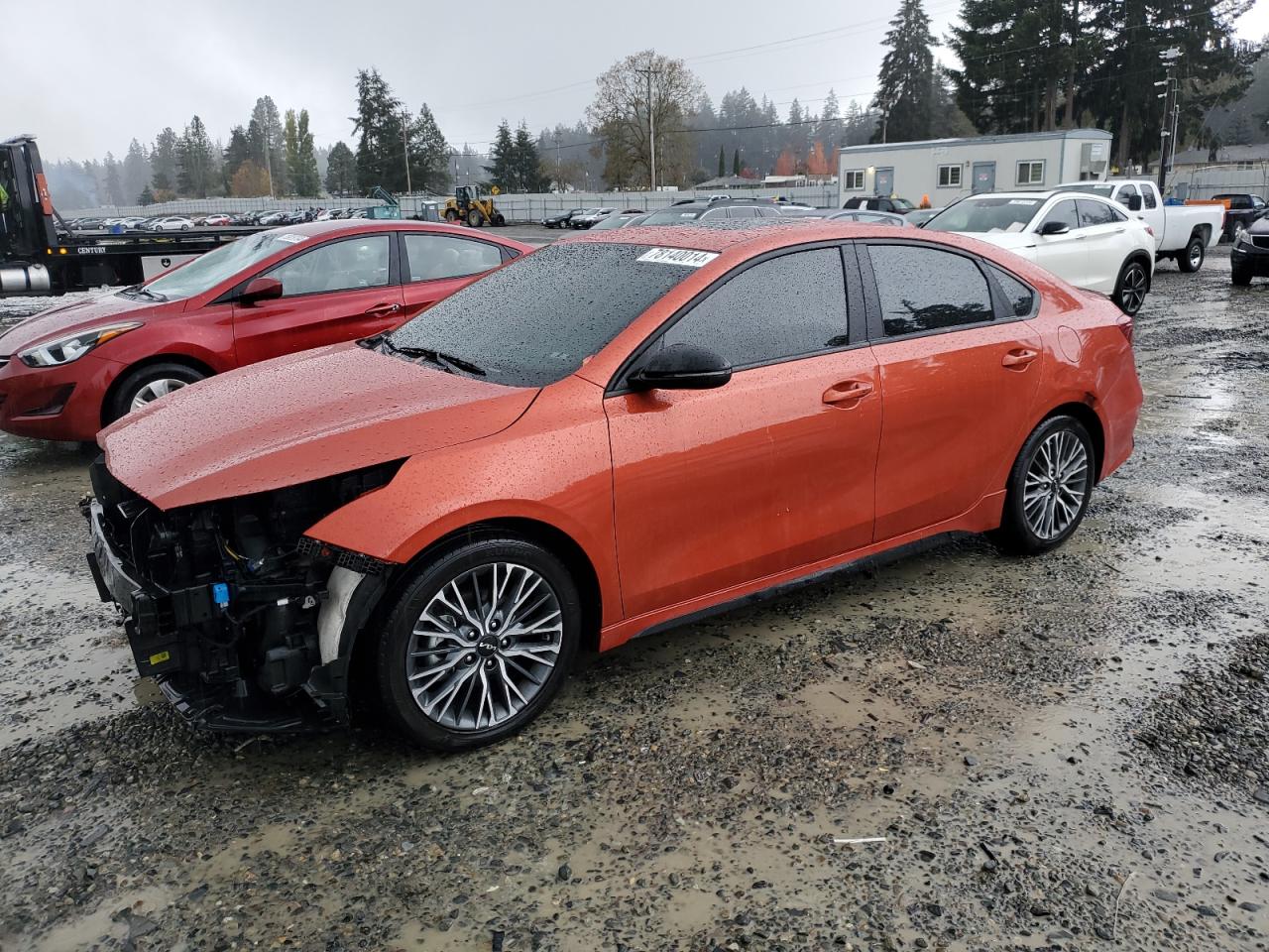 2022 KIA FORTE GT LINE VIN:3KPF54AD4NE476870
