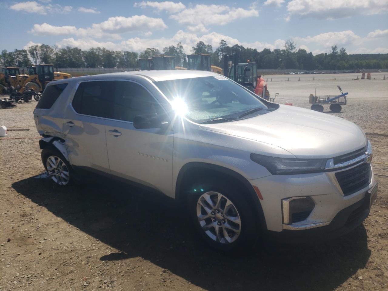 2022 CHEVROLET TRAVERSE LS VIN:1GNERFKW6NJ122189