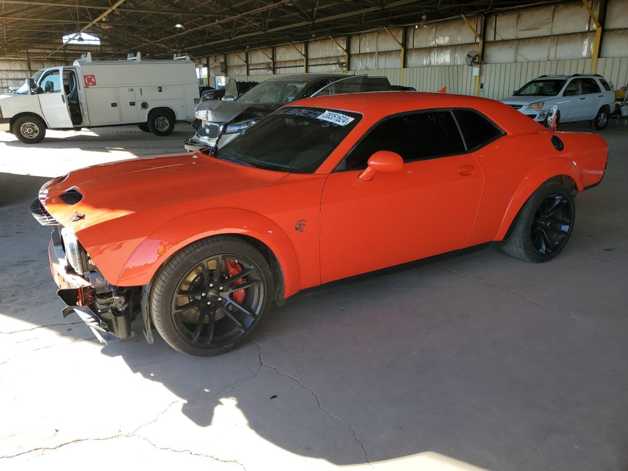 2022 DODGE CHALLENGER SRT HELLCAT REDEYE VIN:3C6UR5HLXJG191594