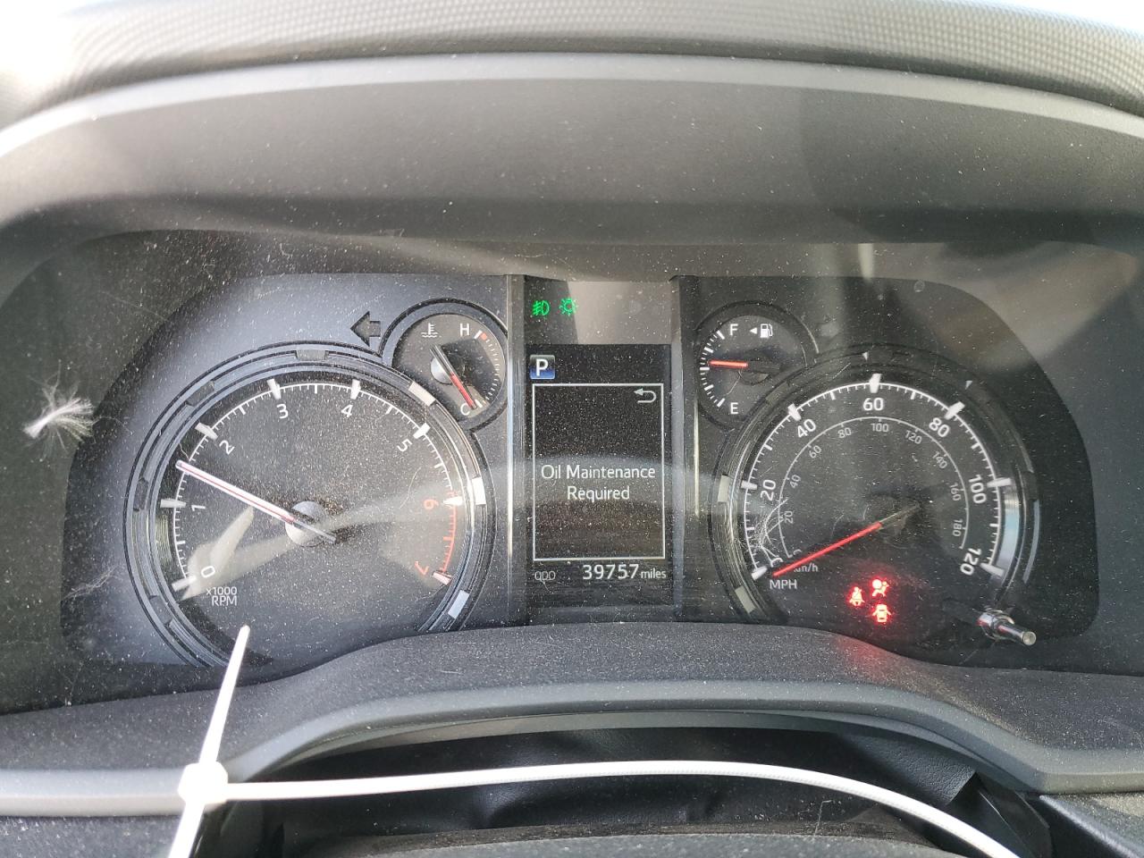 2022 TOYOTA 4RUNNER TRAIL VIN:JTETU5JR3N5974489