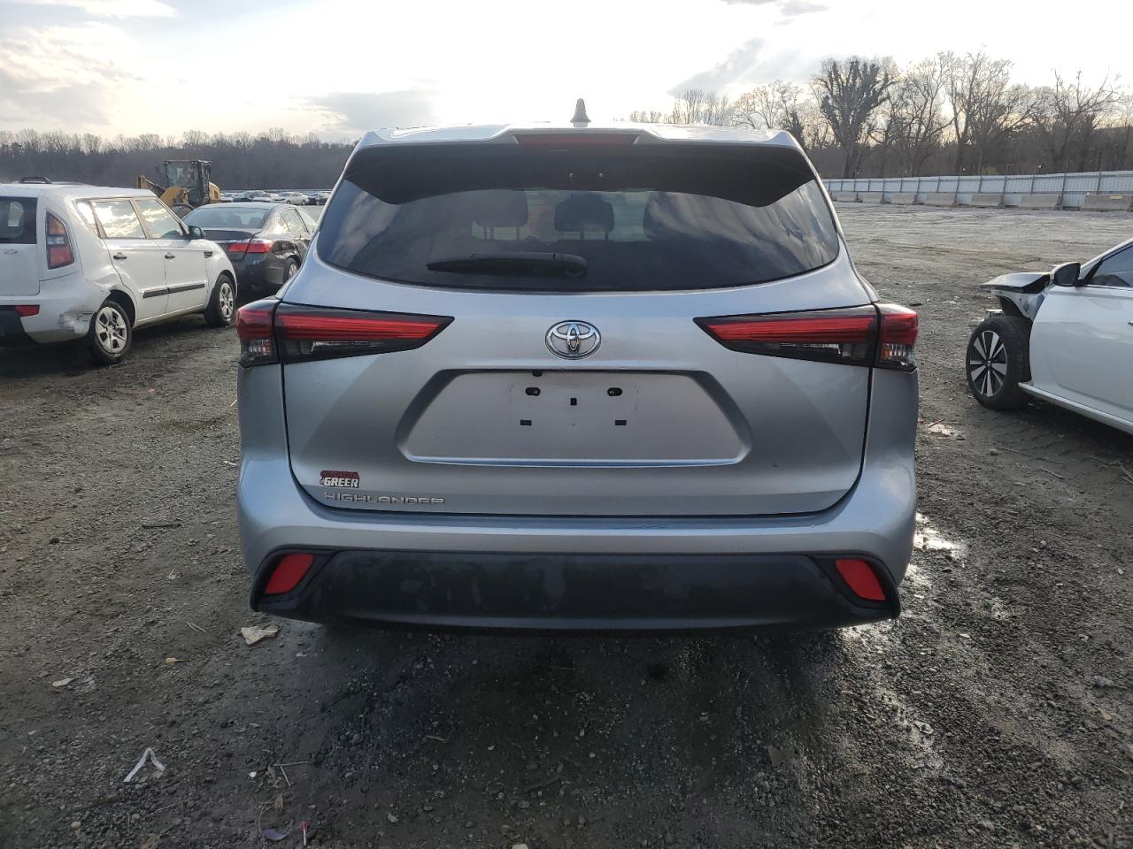 2022 TOYOTA HIGHLANDER L VIN:5TDCZRAHXNS106665