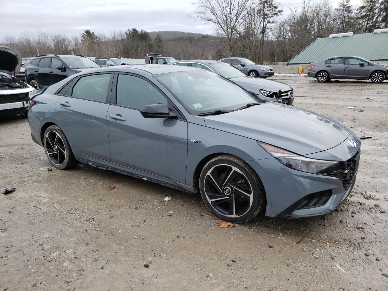 2022 HYUNDAI ELANTRA N LINE VIN:KMHLR4AF4NU235591