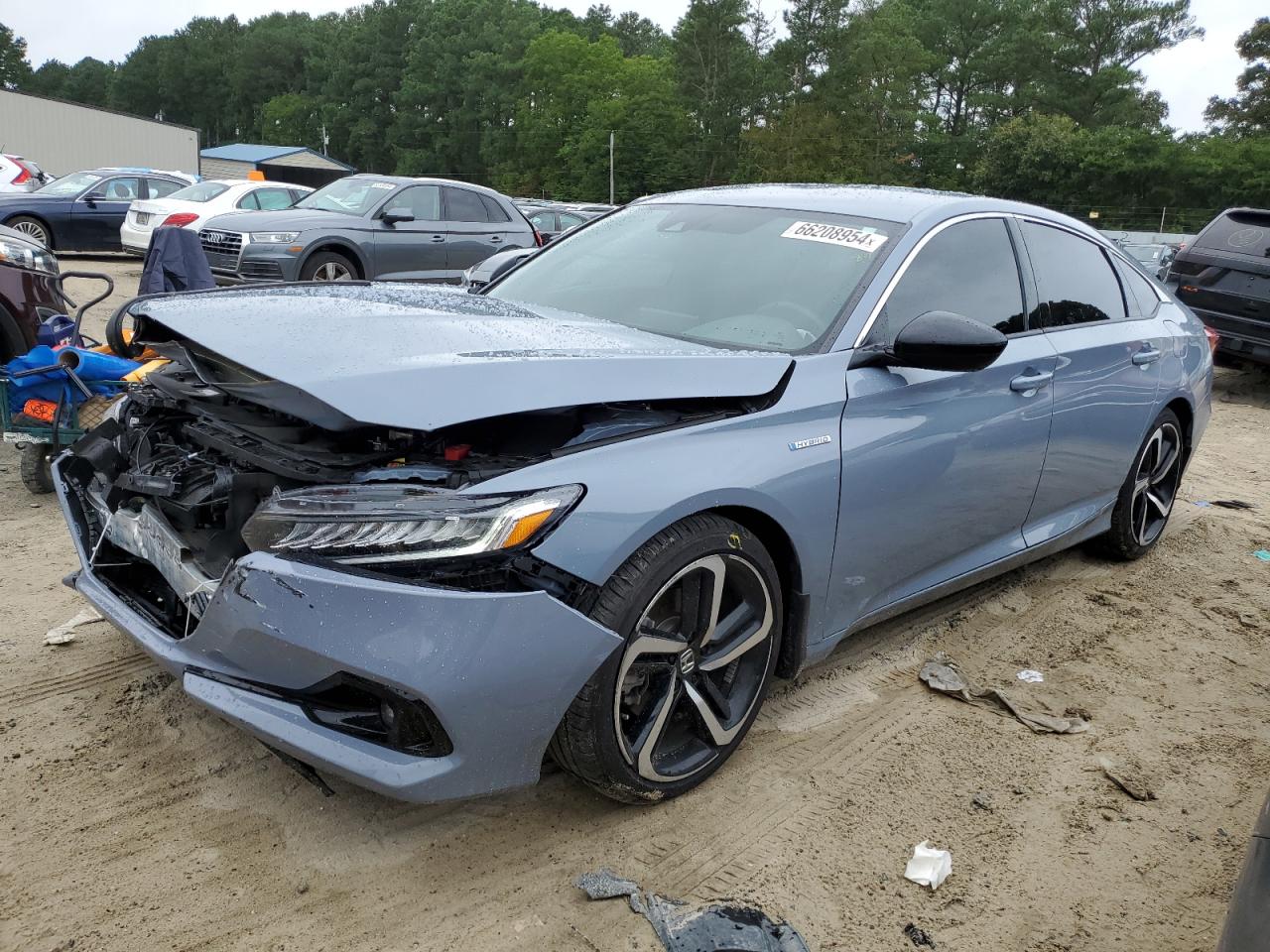 2022 HONDA ACCORD HYBRID SPORT VIN:1HGCV3F21NA033164