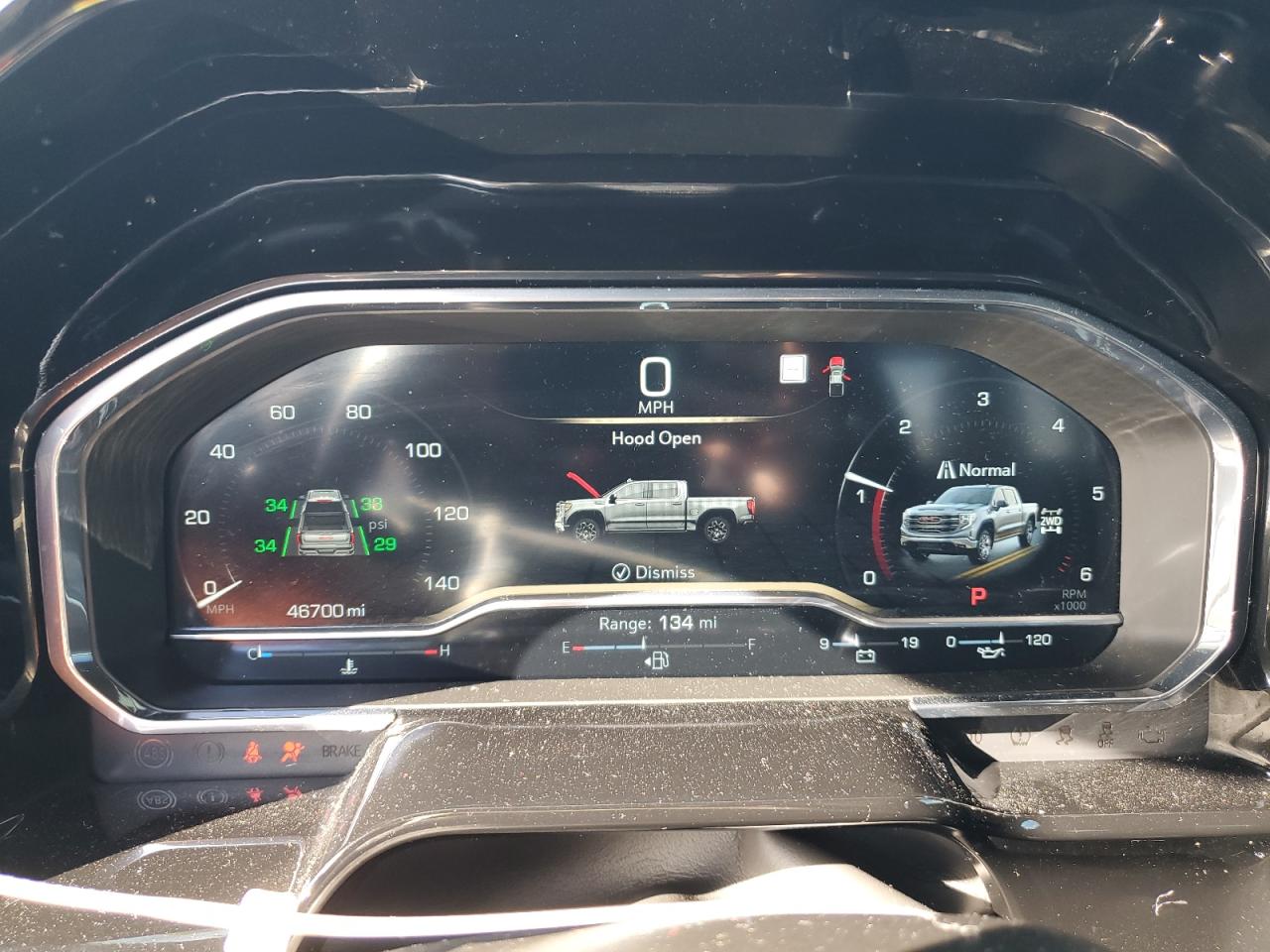 2022 GMC SIERRA K1500 SLT VIN:1GTUUDED1NZ645588