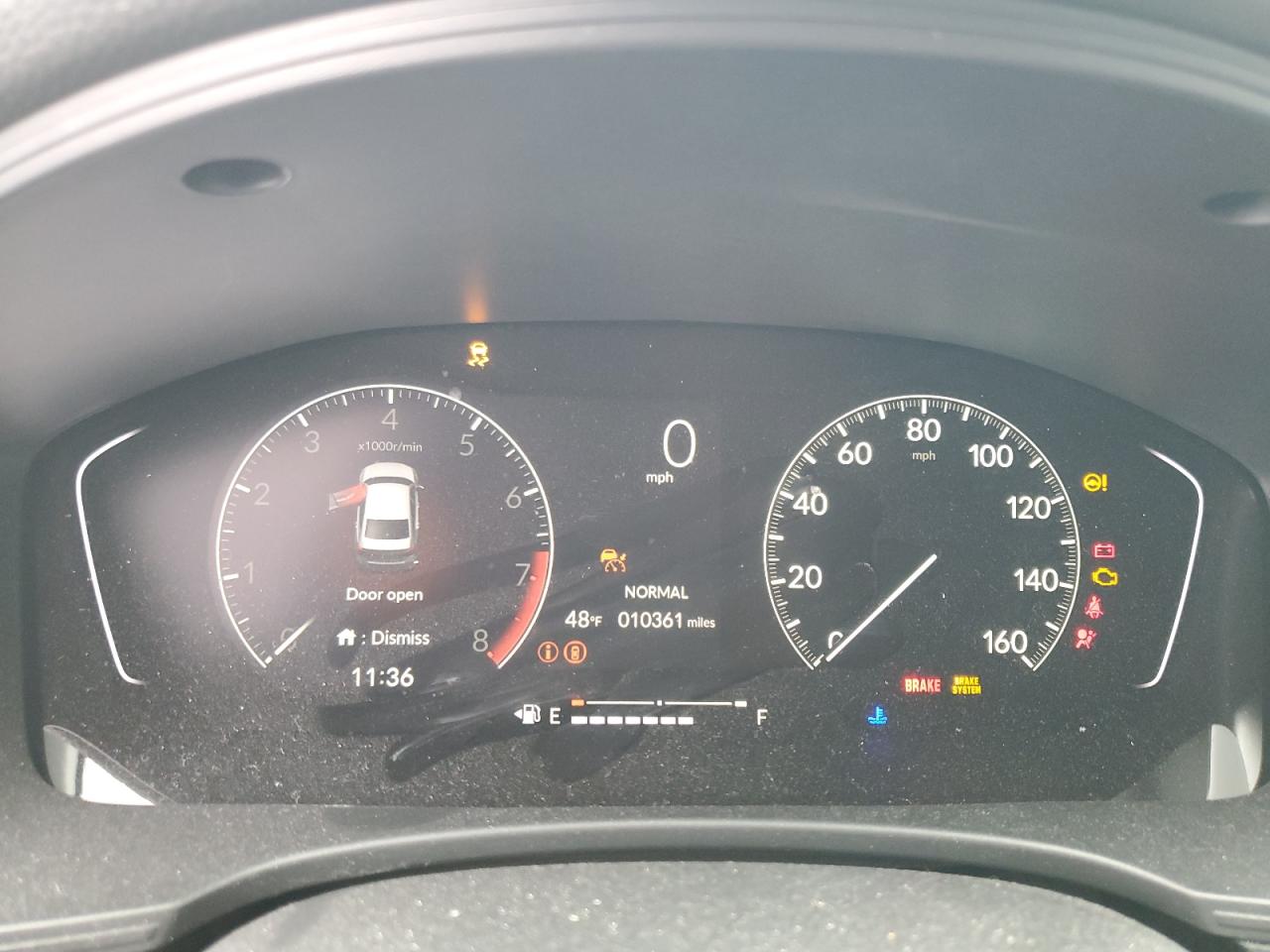 2023 HONDA CIVIC SPORT VIN:2HGFE2F51PH528776