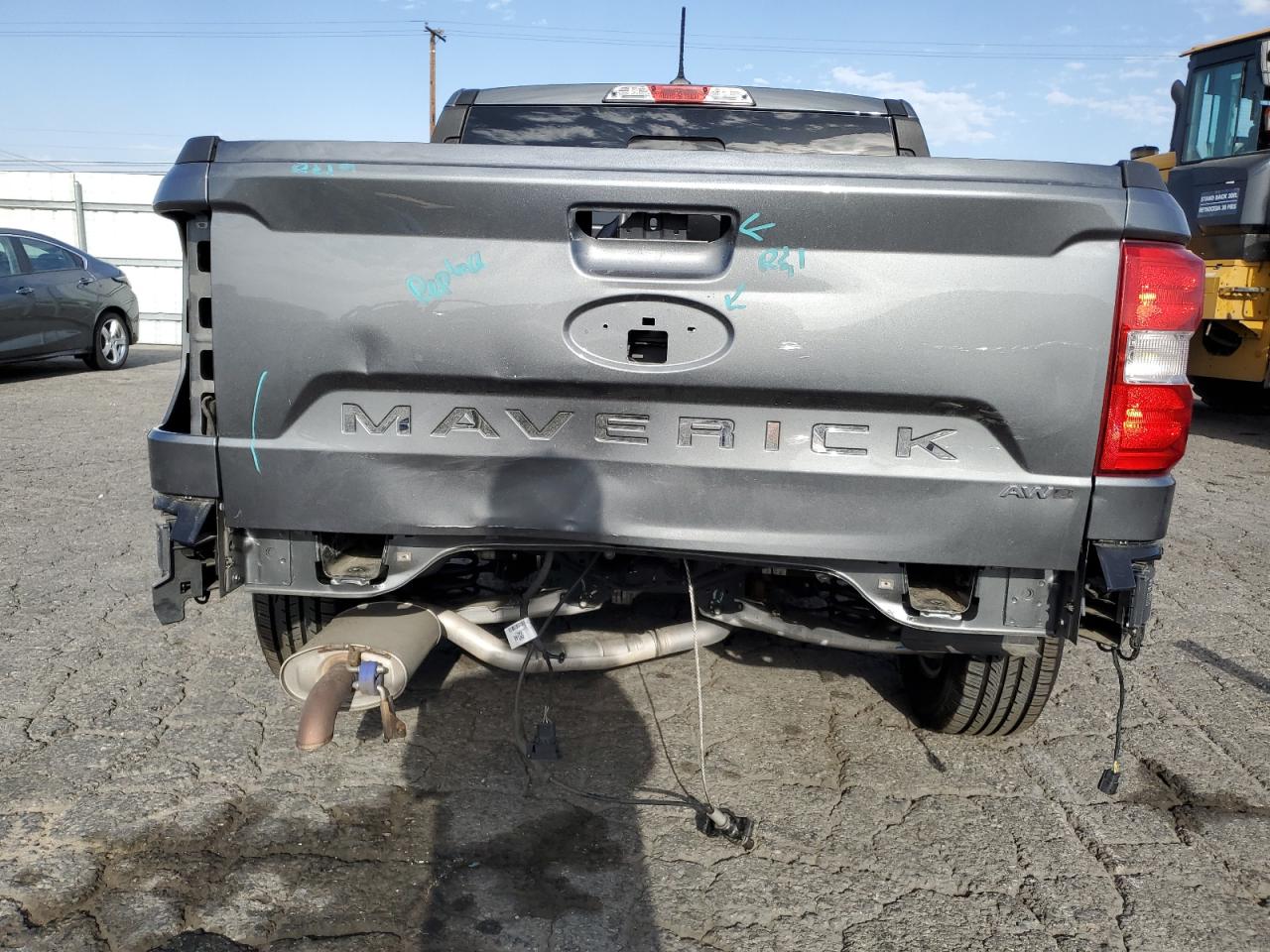 2022 FORD MAVERICK XL VIN:3FTTW8F91NRA67780