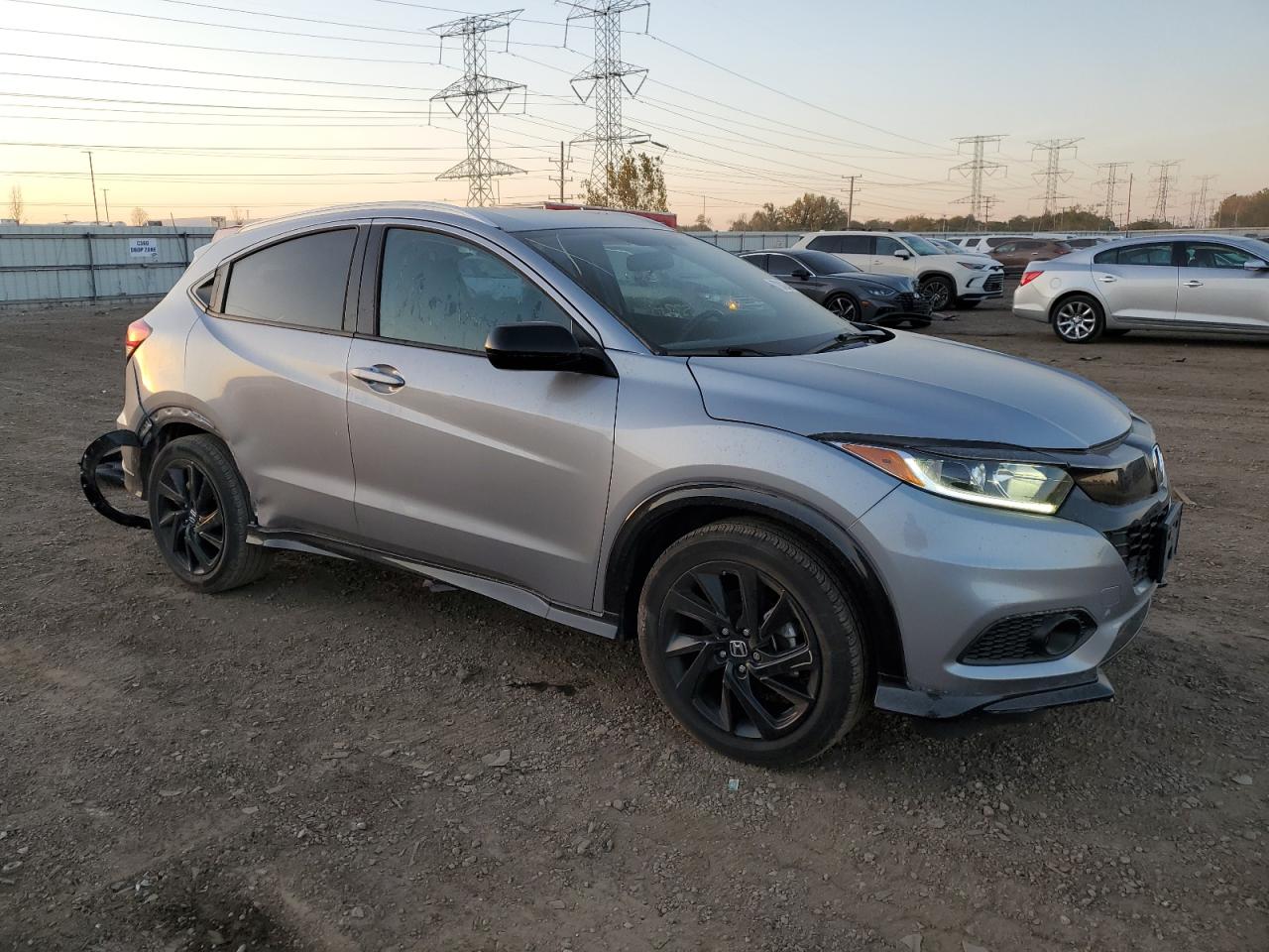 2022 HONDA HR-V SPORT VIN:3CZRU6H19NM775004