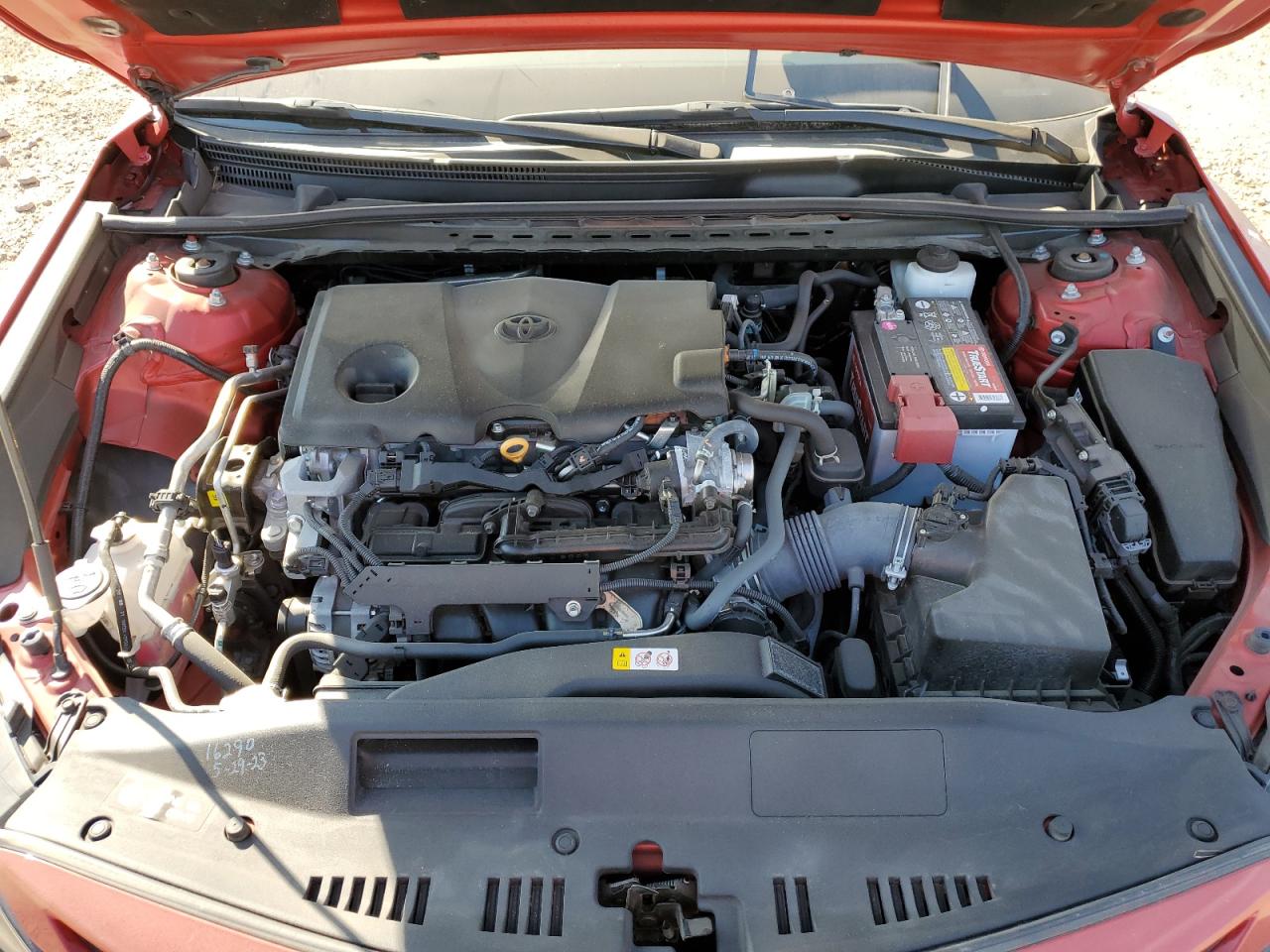 2023 TOYOTA CAMRY SE NIGHT SHADE VIN:4T1G11AKXPU080486