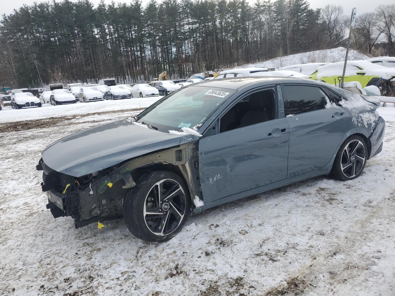 2023 HYUNDAI ELANTRA N LINE VIN:KMHLR4AF6PU411950