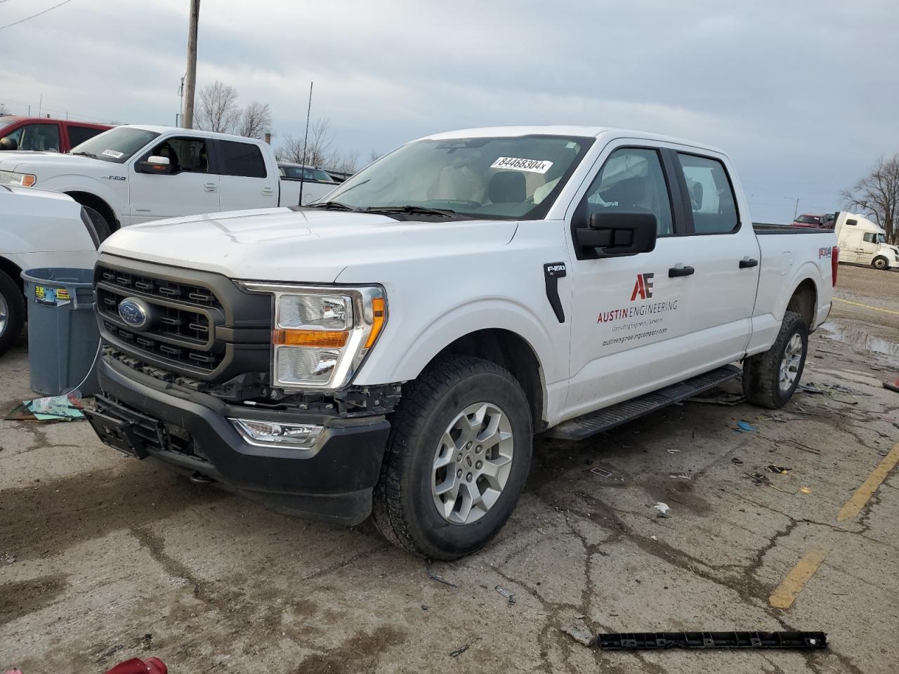 2022 FORD F150 SUPERCREW VIN:1FTFW1E50NKE13874