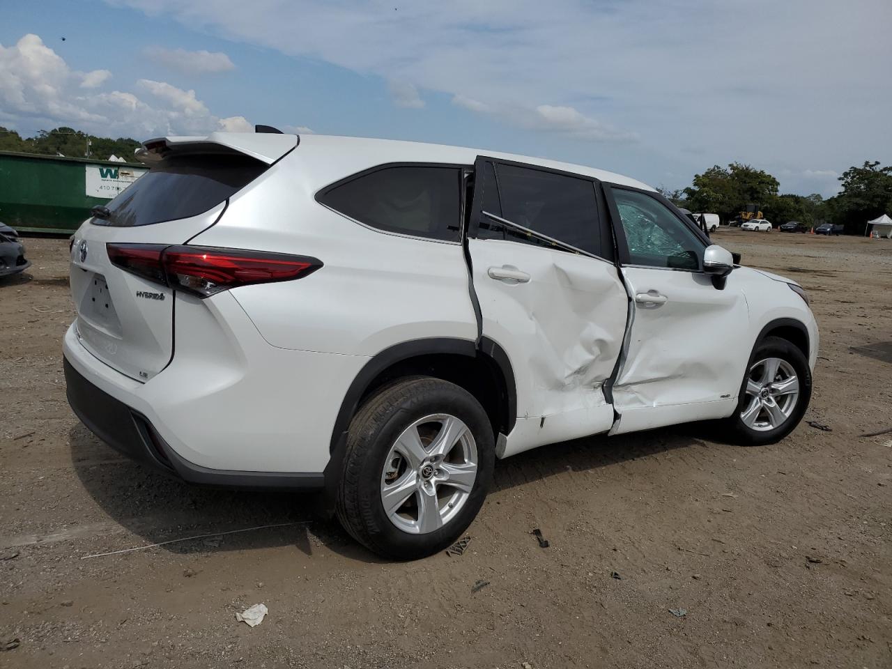 2023 TOYOTA HIGHLANDER HYBRID LE VIN:5TDBBRCH9PS564424