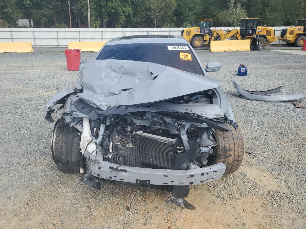 2022 DODGE CHARGER SCAT PACK VIN:2C3CDXGJ7NH142538