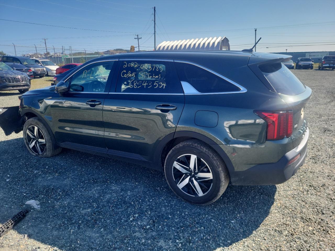 2022 KIA SORENTO LX VIN:5XYRGDLC6NG093785
