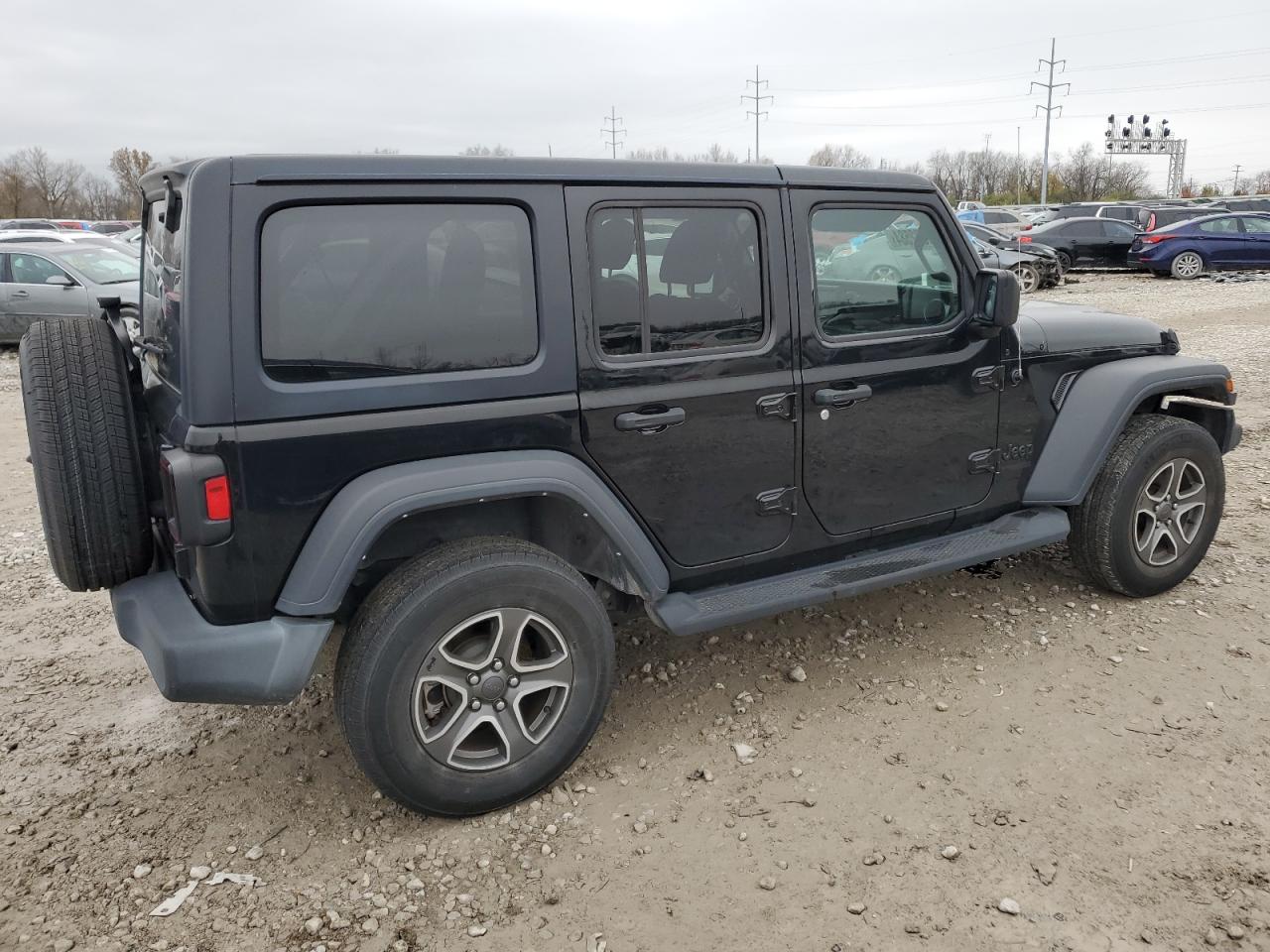 2022 JEEP WRANGLER UNLIMITED SPORT VIN:1C4HJXDN4NW144864