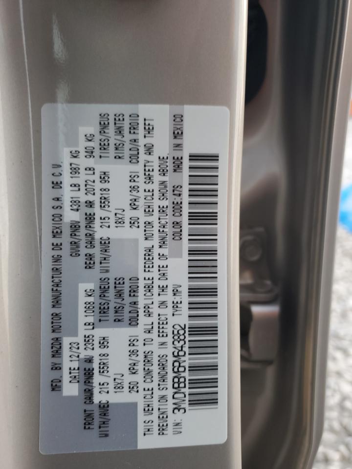 2024 MAZDA CX-30 SELECT VIN:3MVDMBBM6RM643852