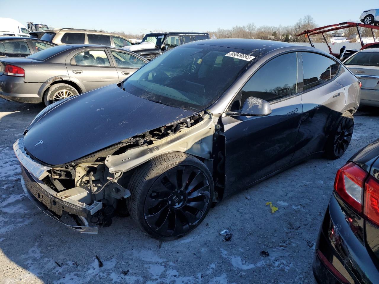 2023 TESLA MODEL Y  VIN:7SAYGDEF9PF698710