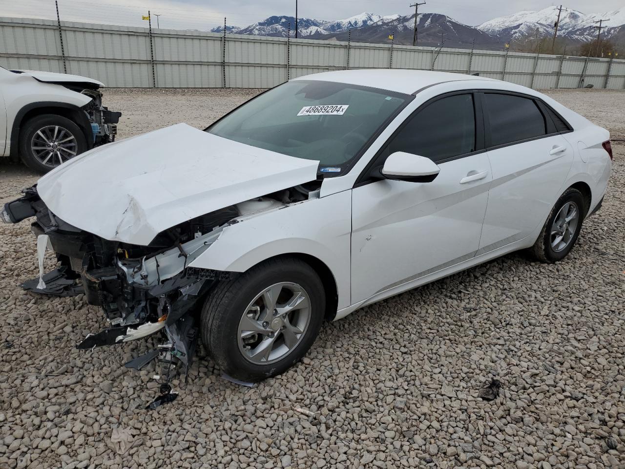 2022 HYUNDAI ELANTRA SE VIN:5NPLL4AG5NH081224