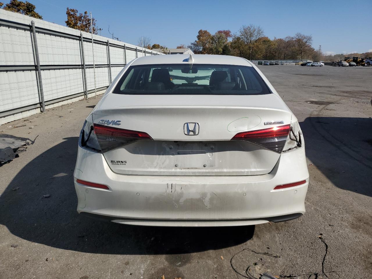 2022 HONDA CIVIC TOURING VIN:2HGFE1F97NH314613