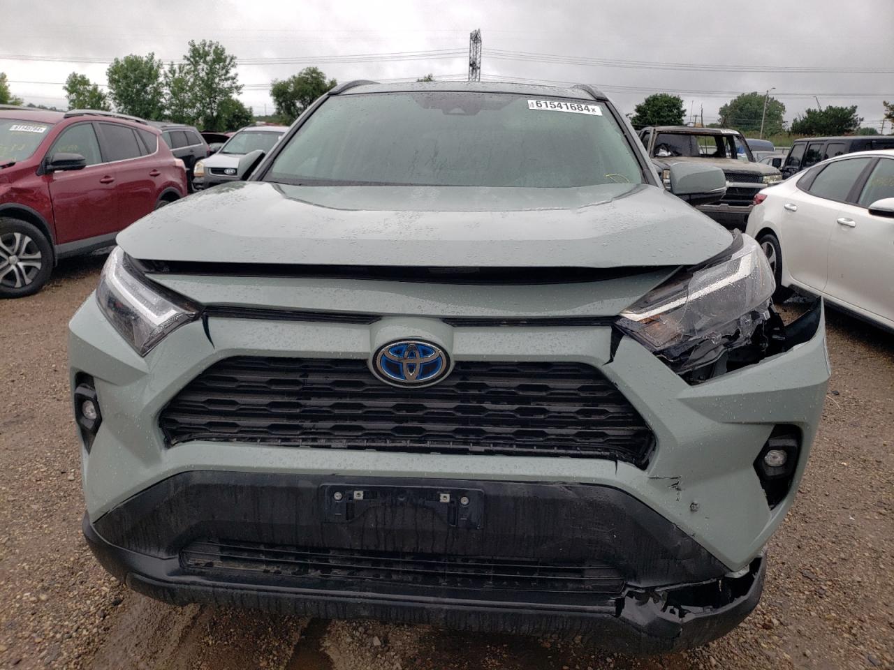 2022 TOYOTA RAV4 XLE PREMIUM VIN:4T3B6RFV0NU099002