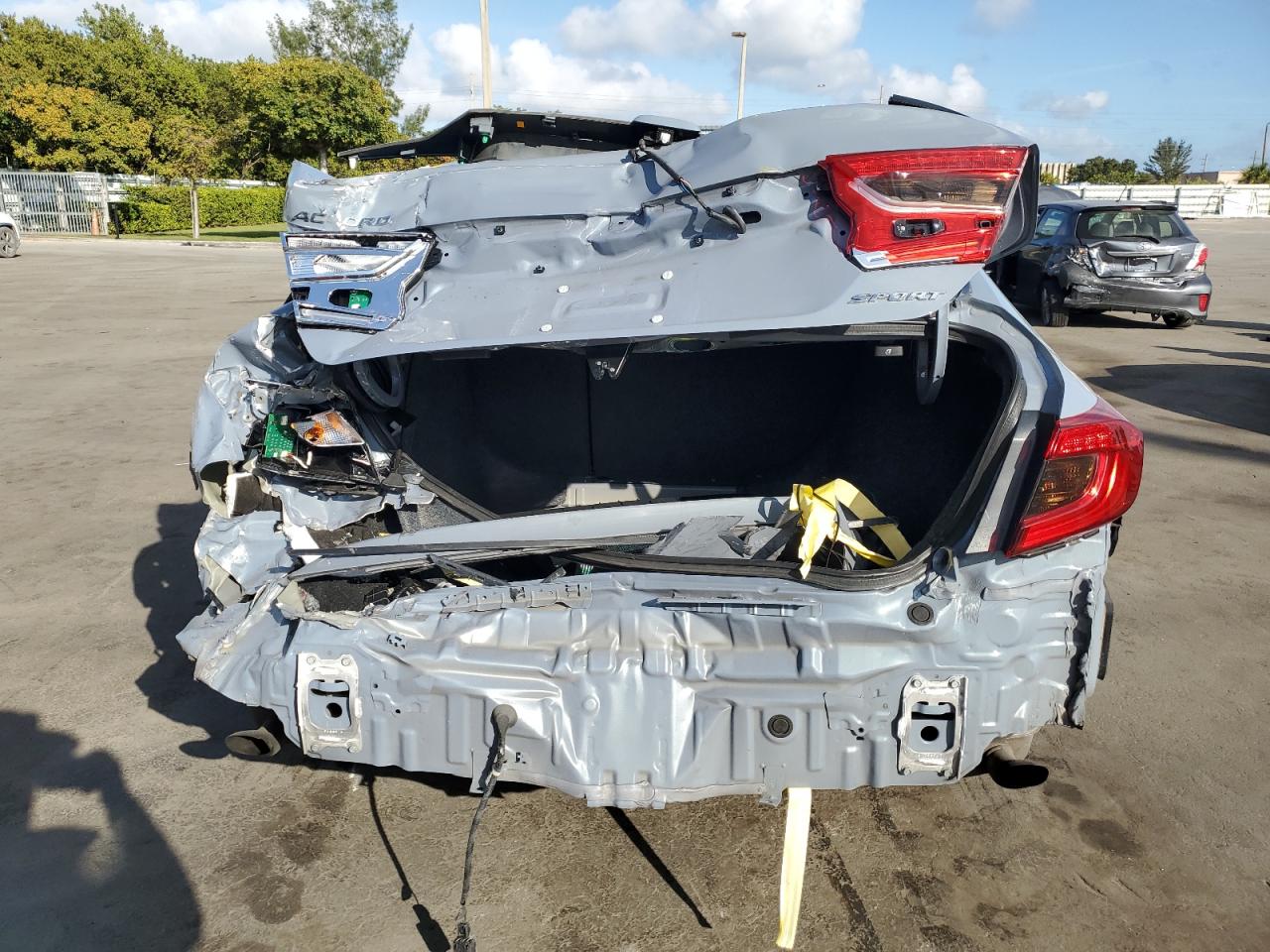 2022 HONDA ACCORD SPORT VIN:1HGCV1F35NA108087