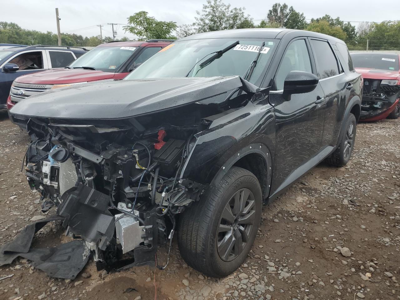 2022 NISSAN PATHFINDER S VIN:5N1DR3AC1NC212456