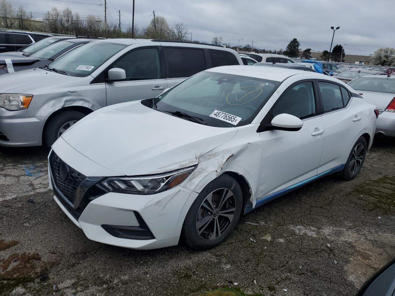 2022 NISSAN SENTRA SV VIN:3N1AB8CV2NY246813