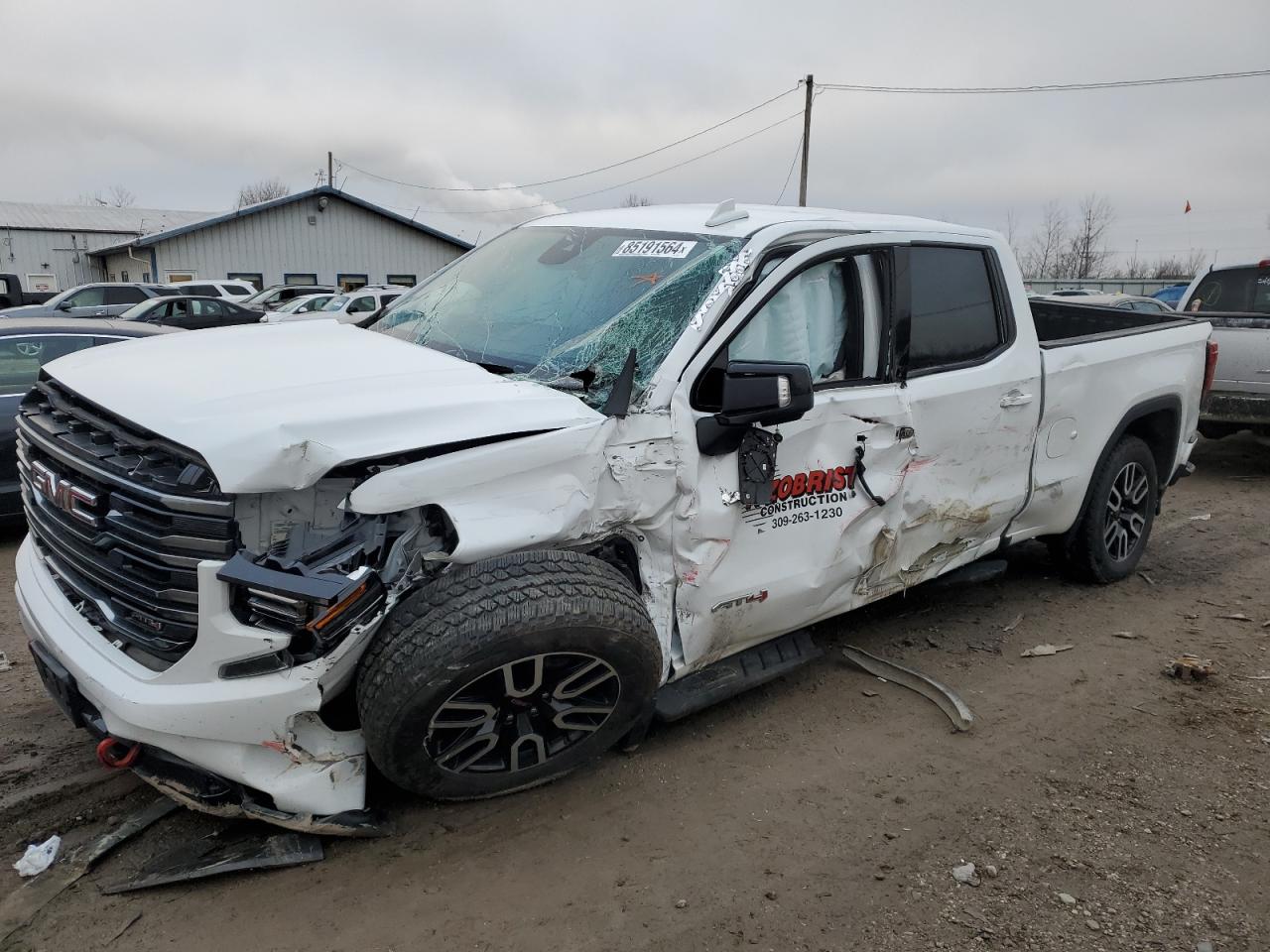 2022 GMC SIERRA K1500 AT4 VIN:3GTPUEEL2NG570751