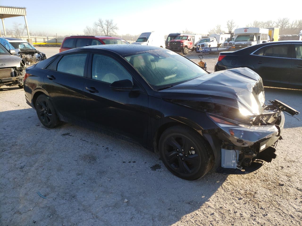 2022 HYUNDAI ELANTRA SEL VIN:5NPLM4AG9NH054914