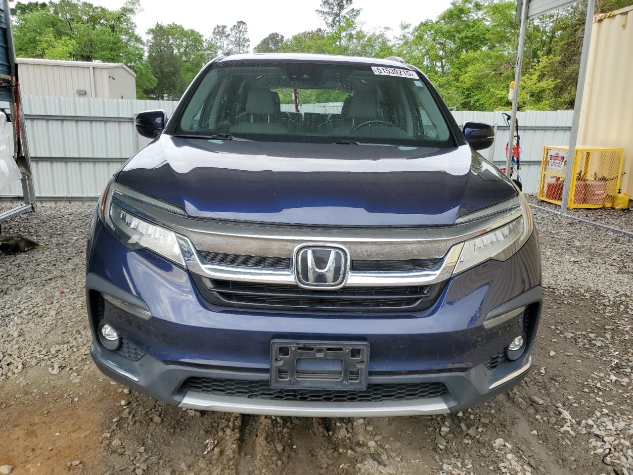 2022 HONDA PILOT ELITE VIN:5FNYF6H0XNB013629