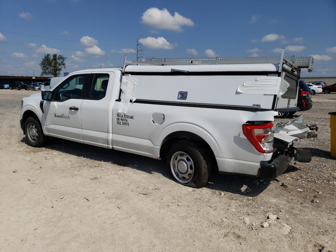 2023 FORD F150 SUPER CAB VIN:1FTEX1C55PKF27478