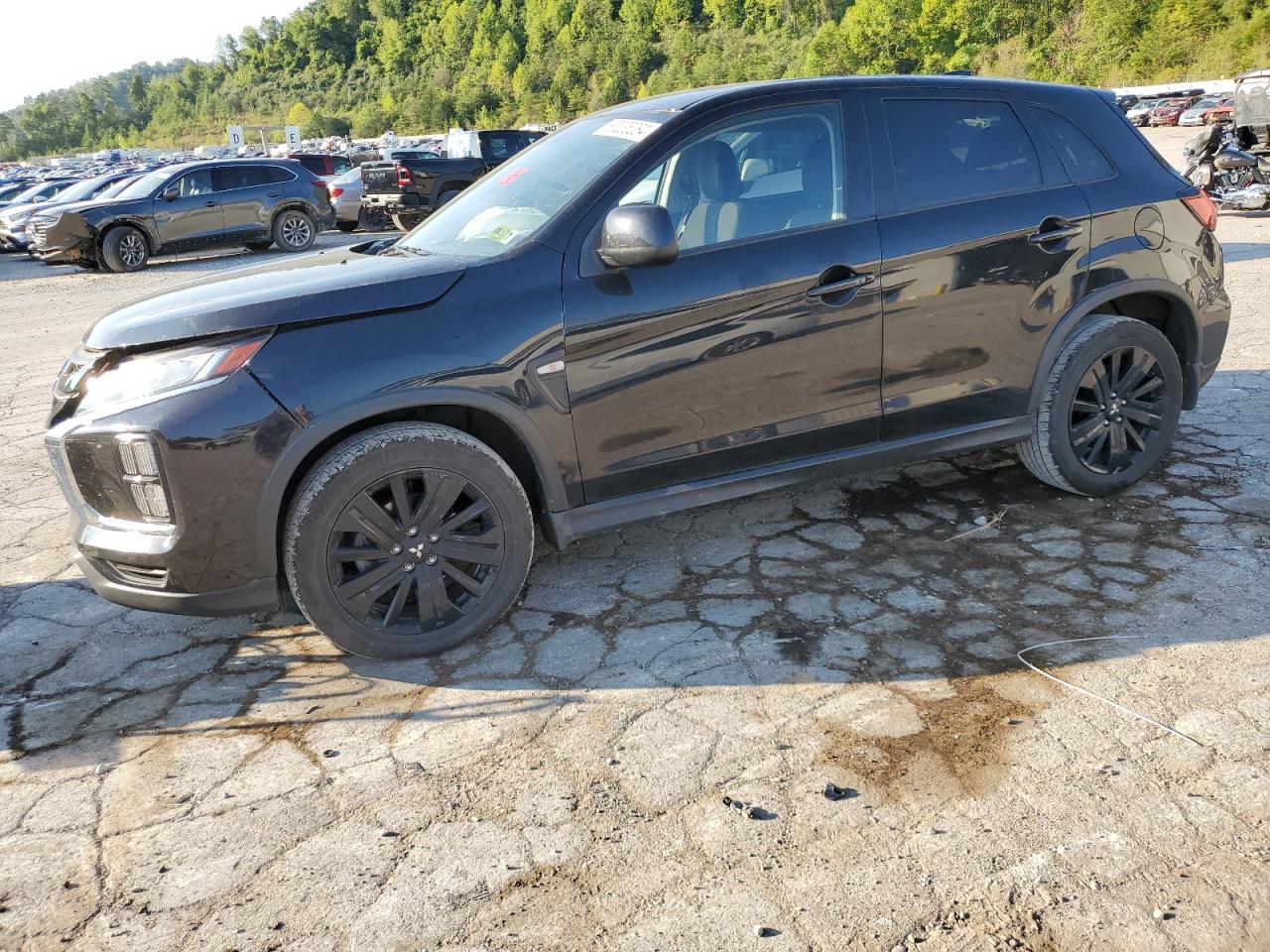 2022 MITSUBISHI OUTLANDER SPORT ES VIN:JA4ARUAU7NU010537