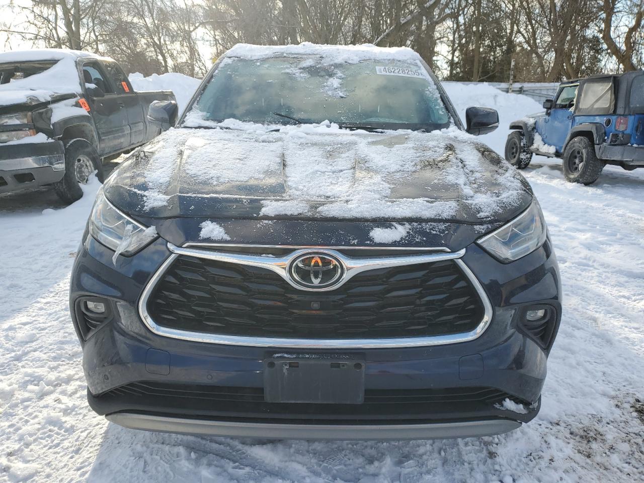 2022 TOYOTA HIGHLANDER PLATINUM VIN:5TDFZRBH6NS202840