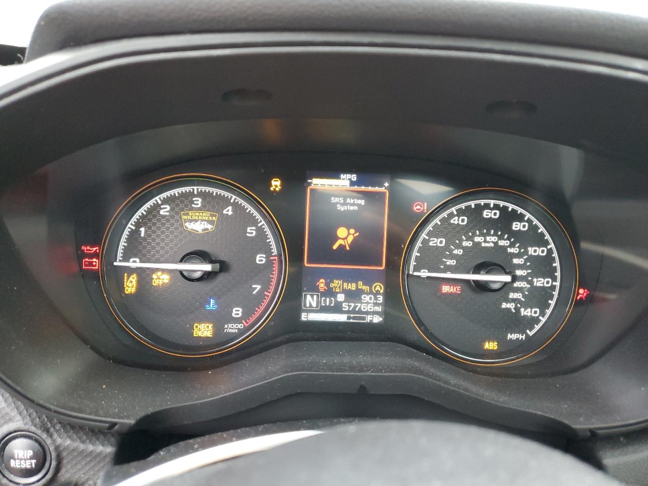 2022 SUBARU FORESTER WILDERNESS VIN:JF2SKAMC5NH426029