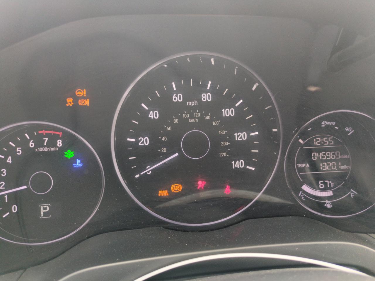 2022 HONDA HR-V SPORT VIN:3CZRU5H18NM741629