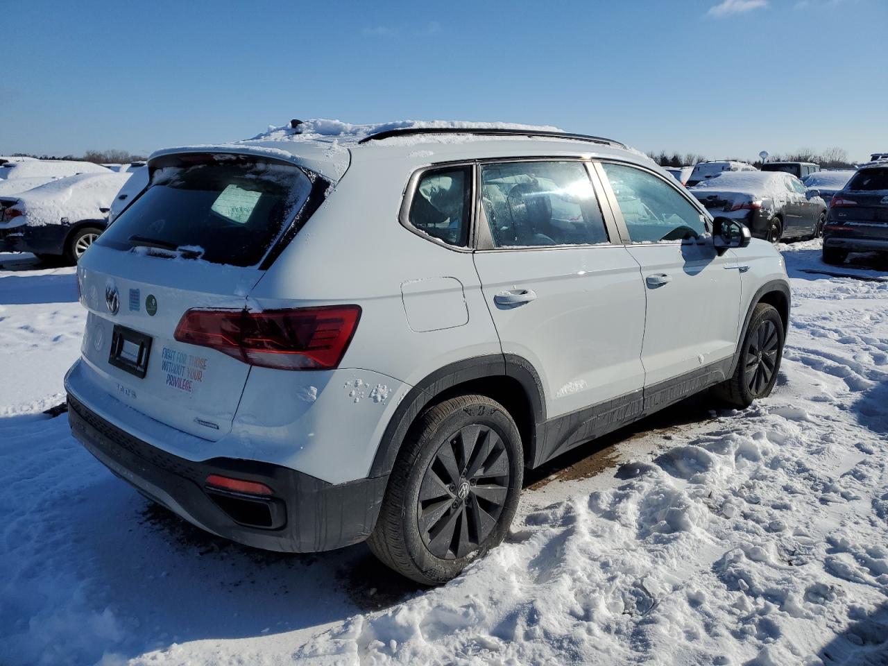 2022 VOLKSWAGEN TAOS S VIN:3VVAX7B27NM077185