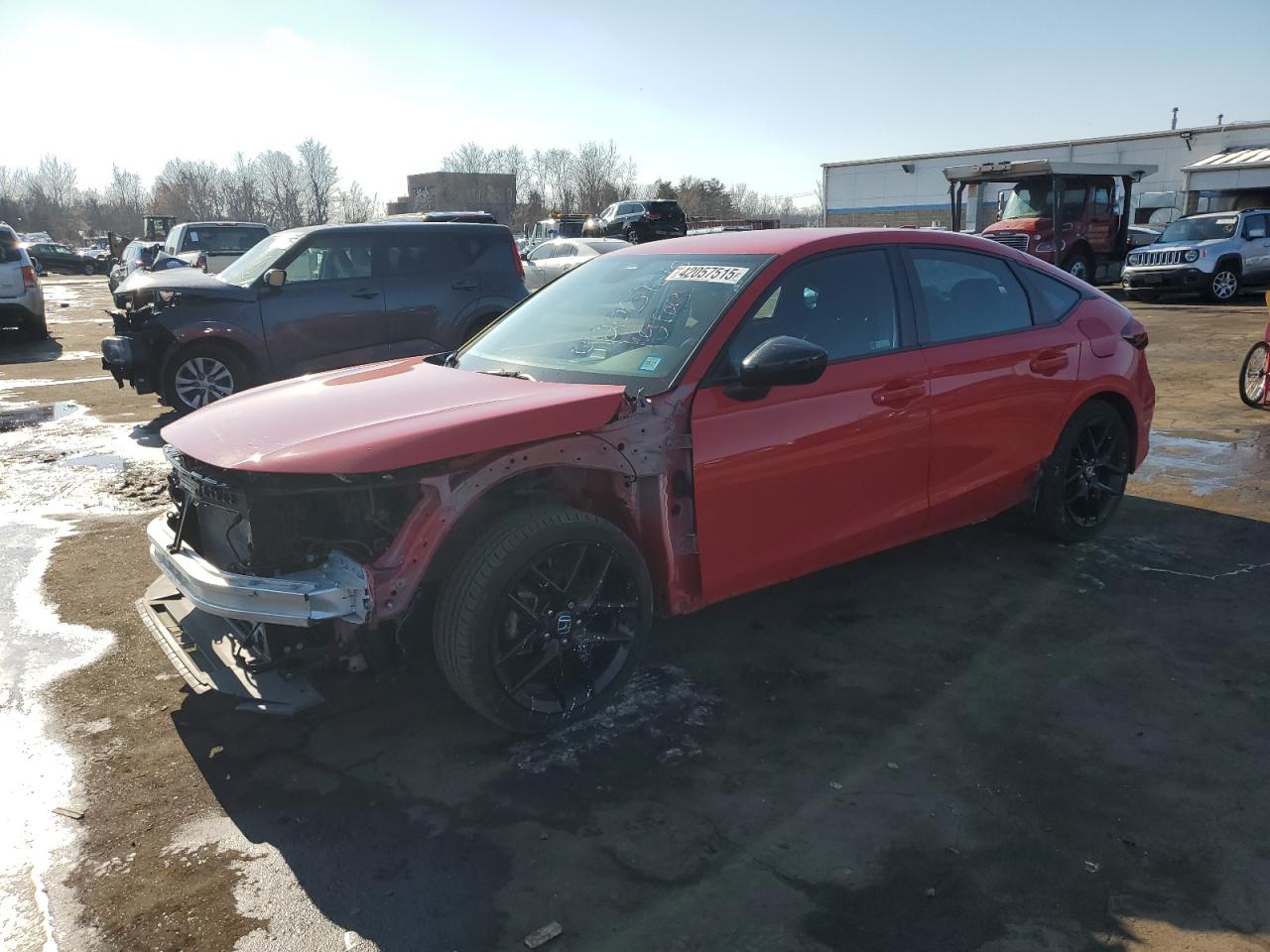 2022 HONDA CIVIC SPORT VIN:19XFL2H88NE021717