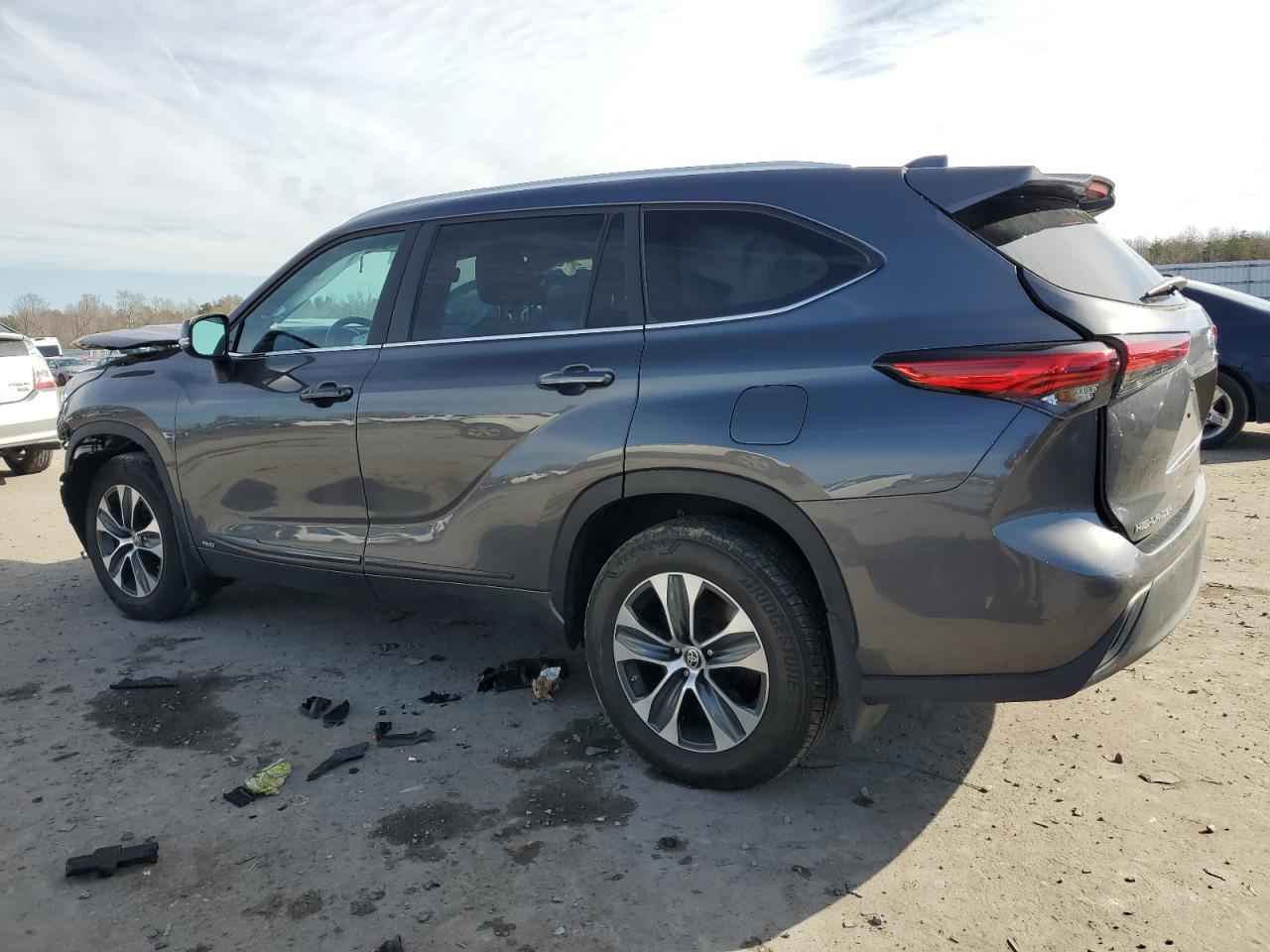2023 TOYOTA HIGHLANDER HYBRID XLE VIN:5TDKBRCH7PS124797
