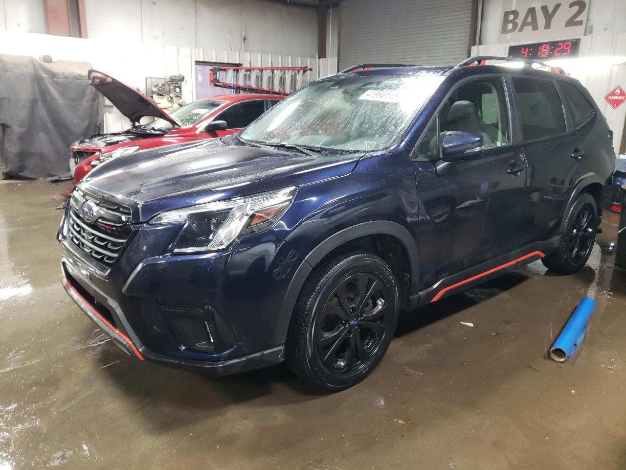 2022 SUBARU FORESTER SPORT VIN:JF2SKAJCXNH490930