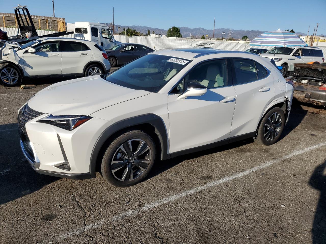 2023 LEXUS UX 250H BASE VIN:JTHX6JBH1P2134910