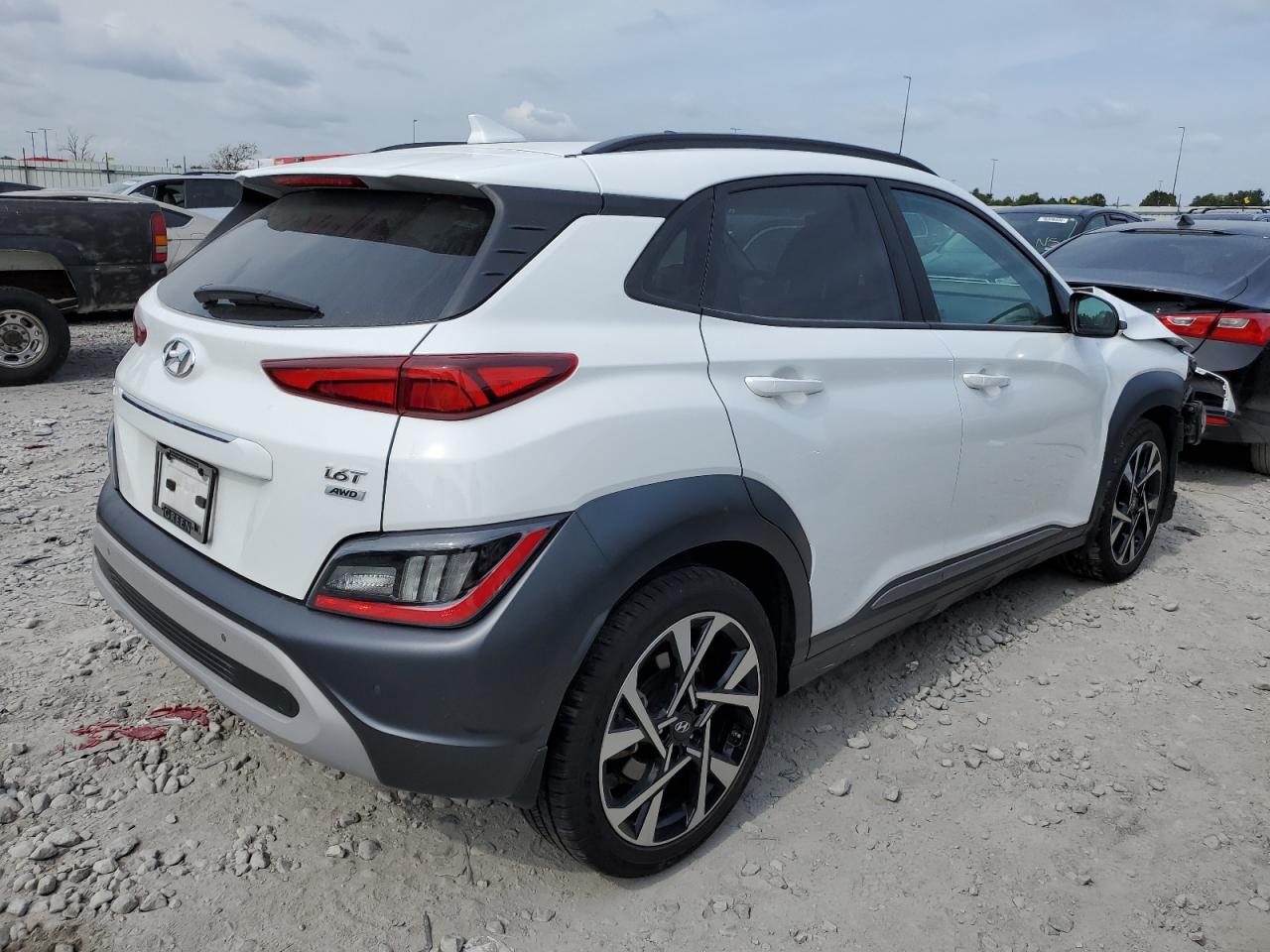 2022 HYUNDAI KONA LIMITED VIN:KM8K5CA38NU908566